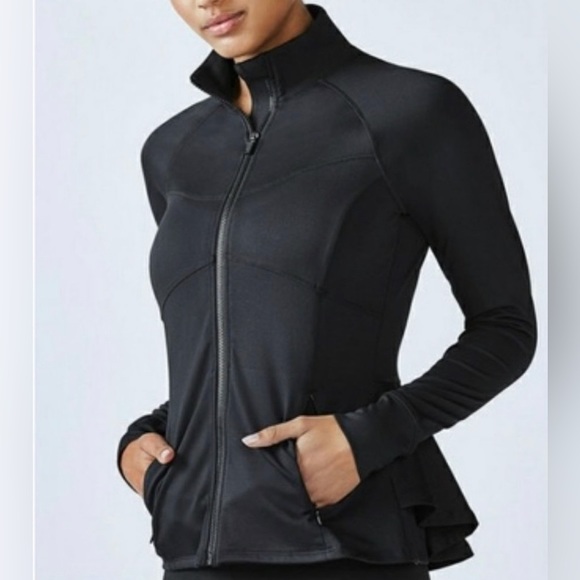 FABLETICS Michaela Peplum Jacket - Picture 1 of 8